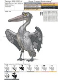 Colored Pelican - 7 sizes