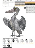 Colored Pelican - 7 sizes