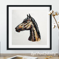 Colorful Horse portrait Machine Embroidery Design - 5 sizes