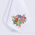 Colorful Hungarian corner embroidery pattern - 2 sizes