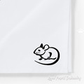 Contour Mouse Download Machine embroidery design