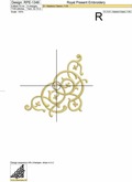 Swirly Arabesque Corners Set - 5 sizes