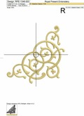 Swirly Arabesque Corners Set - 5 sizes