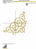Swirly Arabesque Corners Set - 5 sizes
