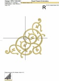 Swirly Arabesque Corners Set - 5 sizes