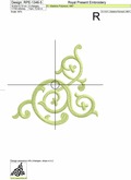 Swirly Arabesque Corners Set - 5 sizes