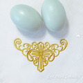 Corner Cross Machine Embroidery Design - 4 sizes