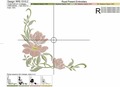 Corner Magnolias Machine Embroidery Designs - 4 sizes