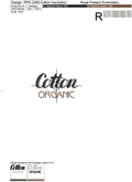 Cotton Organic plant - 2 sizes