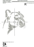 Cougar Head Machine Embroidery Design - 4 sizes
