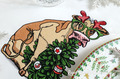 Cow with Christmas tree Machine Embroidery Design - 3 sizes