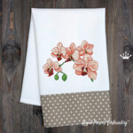 Cross-stitch Orchid Dreams