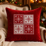 Scandinavian Snowflakes Cross-stitch Machine Embroidery Designs – Set of 2