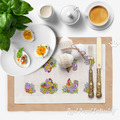 Cross-stitch Machine Embroidery Designs Easter set