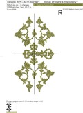 Cross with grapes Set of Machine Embroidery Designs - 3 sizes