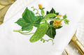 Cucumber Machine Embroidery Design - 3 sizes