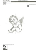 Cupid little baby Machine Embroidery Design