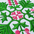 Currant Quilt Block Digital Embroidery Design - 3 sizes
