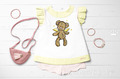 Cute Angel Teddy Bear Machine embroidery design - 4 sizes