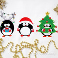 Cute Christmas Penguins Set