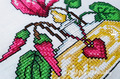 Cyclamen Cross-stitch Design