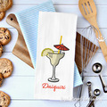 Daiquirí cocktail Machine Embroidery Design - 2 sizes