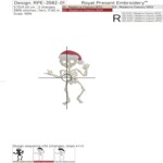 Christmas Dancing Skeletons Set - 3 sizes