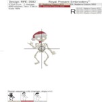 Christmas Dancing Skeletons Set - 3 sizes