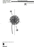 Dandelions Machine Embroidery Designs - 6 in 1