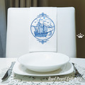 Delft Blue Dutch Sailboat - 5 sizes