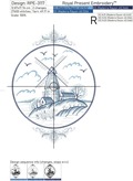 Delft Blue Windmill Dutch Style - 5 sizes