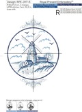 Delft Blue Windmill Dutch Style - 5 sizes