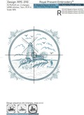 Delft Blue Windmill and Boat - 4 sizes