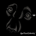 Dog face in the moonlight - 9 sizes