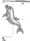 Dolphins Machine Embroidery Designs - 4 sizes