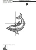Dolphins Machine Embroidery Designs - 4 sizes