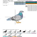 Homing Pigeon - 4 sizes