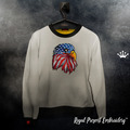 Eagle American flag - 5 sizes