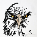 Eagle Head Machine Embroidery Design