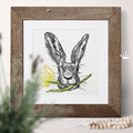 Easter Bunny Digital Embroidery Design - 5 sizes