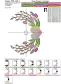 Easter Frame Machine embroidery design - 6 sizes