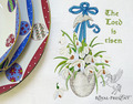 Easter Machine Embroidery Design The Lord is risen