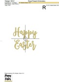 Easter Willow Corners Machine Embroidery Designs - 2 sizes