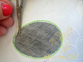 Easter eggs Cutwork Machine Embroidery Designs on tulle