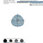 Baroque Easter eggs Set - 3 sizes