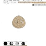 Baroque Easter eggs Set - 3 sizes