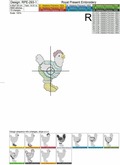 Easter set Cross-stitch Machine Embroidery Designs