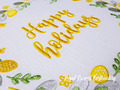 Easter wreath with willow Machine embroidery design - 2 sizes