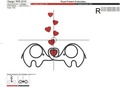 Elephants in Love - 2 sizes