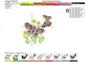 FREE Machine Embroidery Design Butterflies